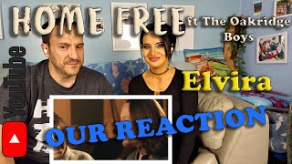 Our Reaction to Home Frees Elvira ft The Oak Ridge Boys [upl. by Wing]