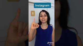 Social media in American Sign Language ASL [upl. by Worlock]