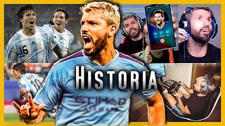 De Leyenda en el Fútbol a estrella GAMER  KUN AGÜERO HISTORIA [upl. by Adekam]