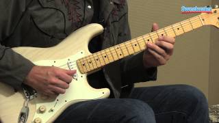 Fishman Fluence Classic Singlecoil Pickup Demo  Sweetwater Sound [upl. by Calendre]