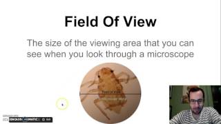 Microscopes amp Field of view Part1 [upl. by Tabb]