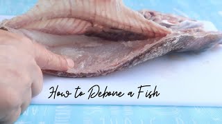 How to debone a fish  easy and quick [upl. by Eed]