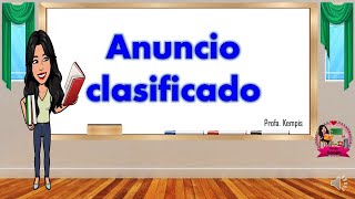 Anuncios clasificados [upl. by Haily]