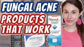 TOP 5 FUNGAL ACNE PRODUCTS THAT WORK Dr Dray [upl. by Trip]