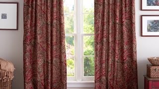 How to Hang Curtains  Pottery Barn [upl. by Loginov]