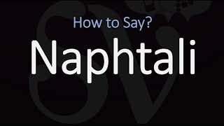 How to Pronounce Naphtali CORRECTLY [upl. by Nolram795]