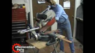 Bosch 4412 amp 5412 Miter Saw Adjustments [upl. by Raddie59]