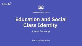 Education and Social Class Identity [upl. by Vrablik]