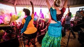 KIRTANIYAS  Nitai Gauranga feat MC Yogi  Festival of Colors OFFICIAL HOLI [upl. by Heriberto]