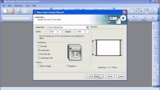 BarTender Barcode and Label Design Software  Label Page Setup Video [upl. by Sherburne298]