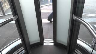 Mitsubishi hydraulic glass elevator at Museum of London [upl. by Lucilia]