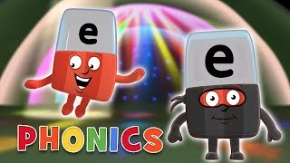 Phonics  Silent E  Learn to Read  Alphablocks [upl. by Inus]