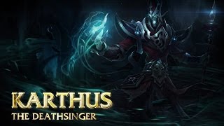 Karthus Champion Spotlight  Gameplay  League of Legends [upl. by Nnaytsirk]