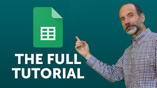 Google Sheets  Full Tutorial [upl. by Camarata991]