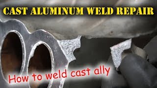 TFS Cast Aluminum Weld Repair [upl. by Alyehc]