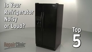 Refrigerator Is Noisy — Refrigerator Troubleshooting [upl. by Odlanir]