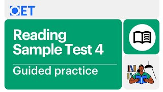 OET Reading Sample Test 4  Guided Practice [upl. by Meier789]